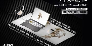 ASUS Republic of Gamers mở đặt trước ROG Flow Z13-KJP tại Việt Nam