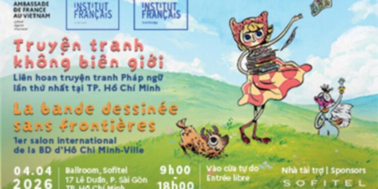 Truyện tranh không biên giới – Liên hoan truyện tranh Pháp ngữ lần thứ nhất tại TP. Hồ Chí Minh