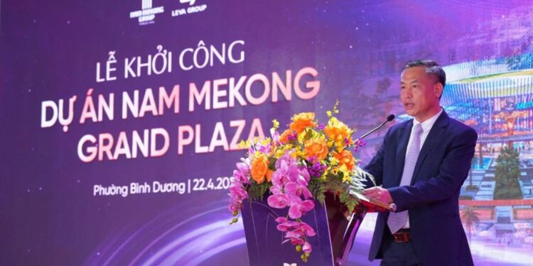 Tập đoàn Nam Mê Kông chính thức khởi công Nam Mekong Grand Plaza – Tổ hợp căn hộ cao cấp tại Bình Dương