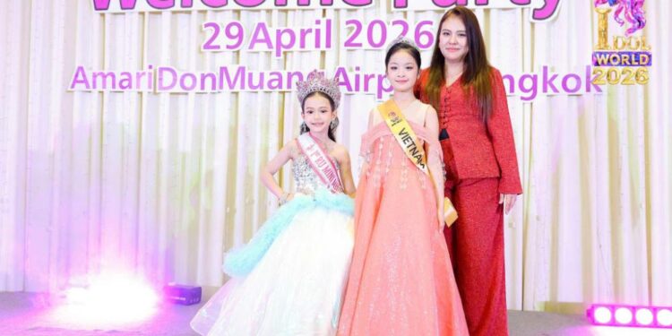 Hoàng Thúy Vy đại diện Việt Nam xuất sắc đăng quang Á hậu Mini Miss Junior Idol World 2026   