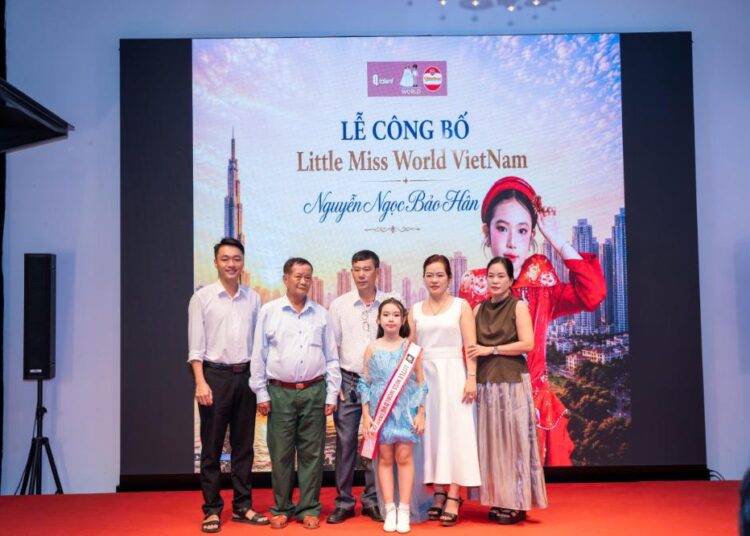 Nguyễn Ngọc Bảo Hân được chọn làm đại diện Việt Nam chinh chiến tại đấu trường Little Miss World
