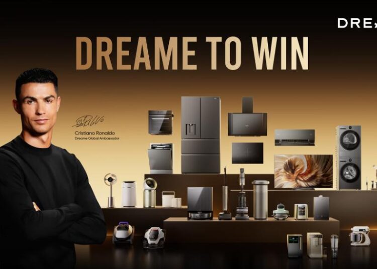 Dreame công bố Cristiano Ronaldo trở thành Đại sứ Thương hiệu toàn cầu