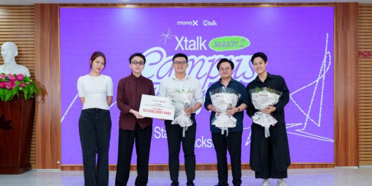 Monox Label trở lại với Xtalk Mùa Mới: Câu chuyện hậu trường ngành giải trí mở ra đầy mới mẻ với các bạn sinh viên