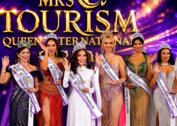 Vân Phạm tỏa sáng tại Thái Lan, mang vương miện quốc tế về cho Việt Nam