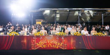 30 thí sinh Miss Grand Vietnam 2026 mang đại tiệc National Costume rực rỡ lên sân khấu bán kết