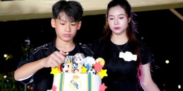 Vợ ca sĩ Lương Gia Huy tổ chức sinh nhật tuổi 13 cho con trai Andy