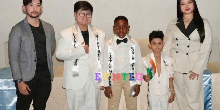 Đoàn Ngọc Gia Bảo nhận sash Việt Nam tại Little Mister Universe 2026