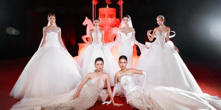 Vietnam Wedding Week 2026 khép lại The Love City với ba sắc màu thời trang cưới từ Do Long Bridal, Adam Store và Lovine Bridal 