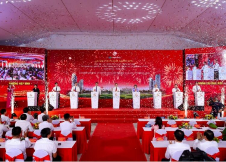 Khang Điền chính thức khởi công dự án chỉnh trang đô thị khu Mả Lạng và Chợ Gà – Gạo