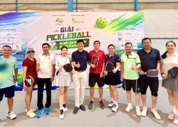 “GIẢI ITE PICKLEBALL DU LỊCH TP.HCM” được Truyền thông Lê Phạm tài trợ