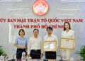 Hoa hậu Bảo Ngọc nhận bằng khen về hoạt động cứu trợ, an sinh xã hội