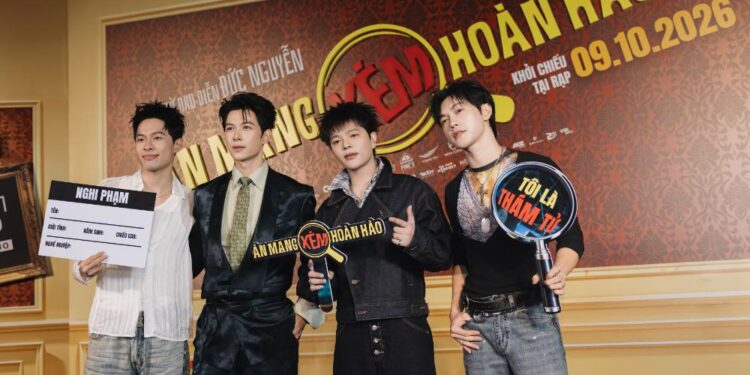 Anh Tú Atus trở lại màn ảnh với tạo hình hiếm thấy trong “Án mạng xém hoàn hảo” 
