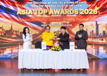 Asia Top Awards 2026 công bố 35 giải thưởng về văn hóa, nghệ thuật, giải trí,… và 7 hạng mục khối doanh nghiệp